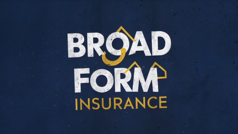 Broad Form Insurance