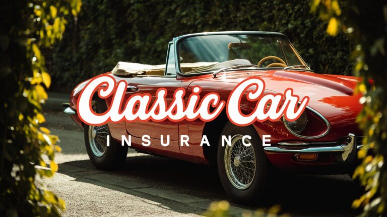 Classic Car Insurance