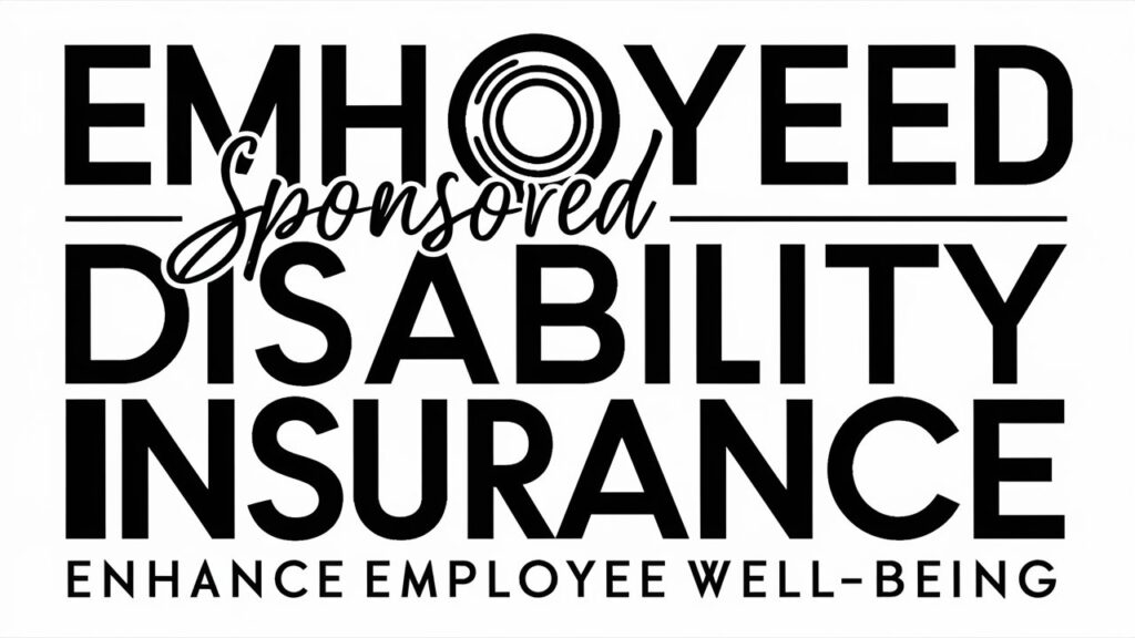 Employer-Sponsored Disability Insurance