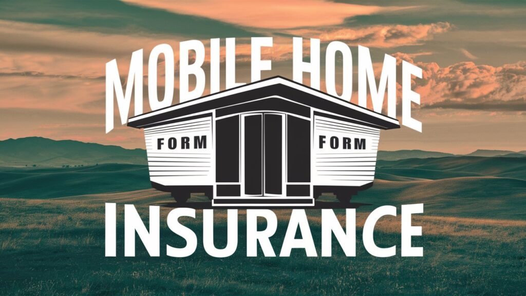 Mobile Home Form Insurance