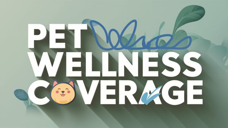 Pet Insurance Wellness Coverage