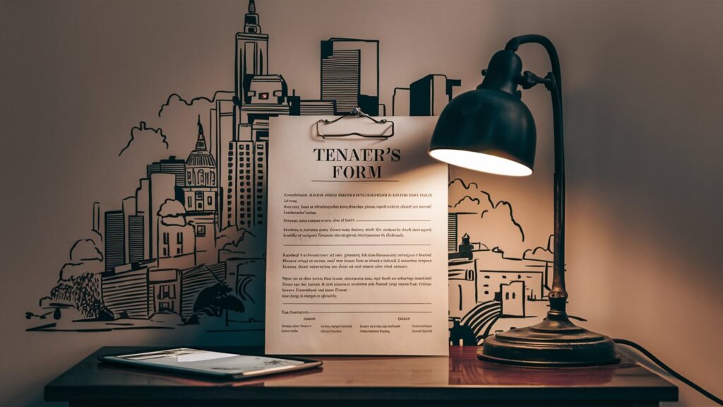 Tenant’s Form (Renters Insurance)